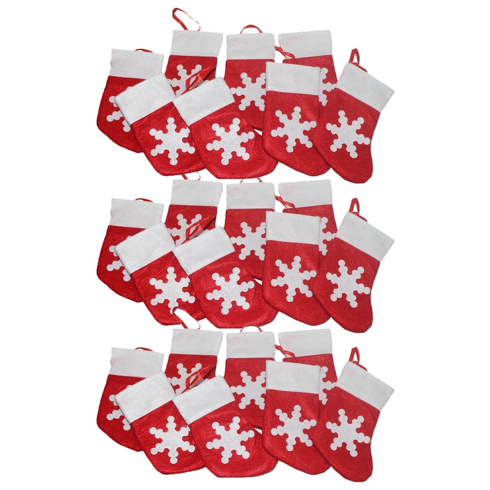 24Pcs Small Christmas Stocking - đánh giá và giá Christmas Stocking Hanging