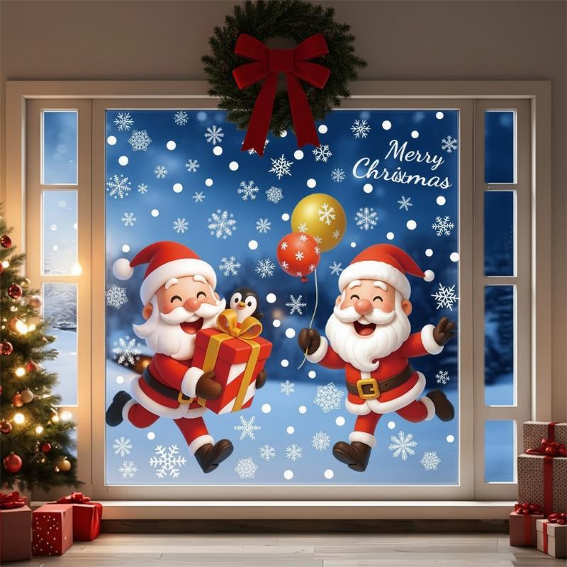 Christmas Static Window Sticke - đánh giá và giá Snowflake Window Decal
