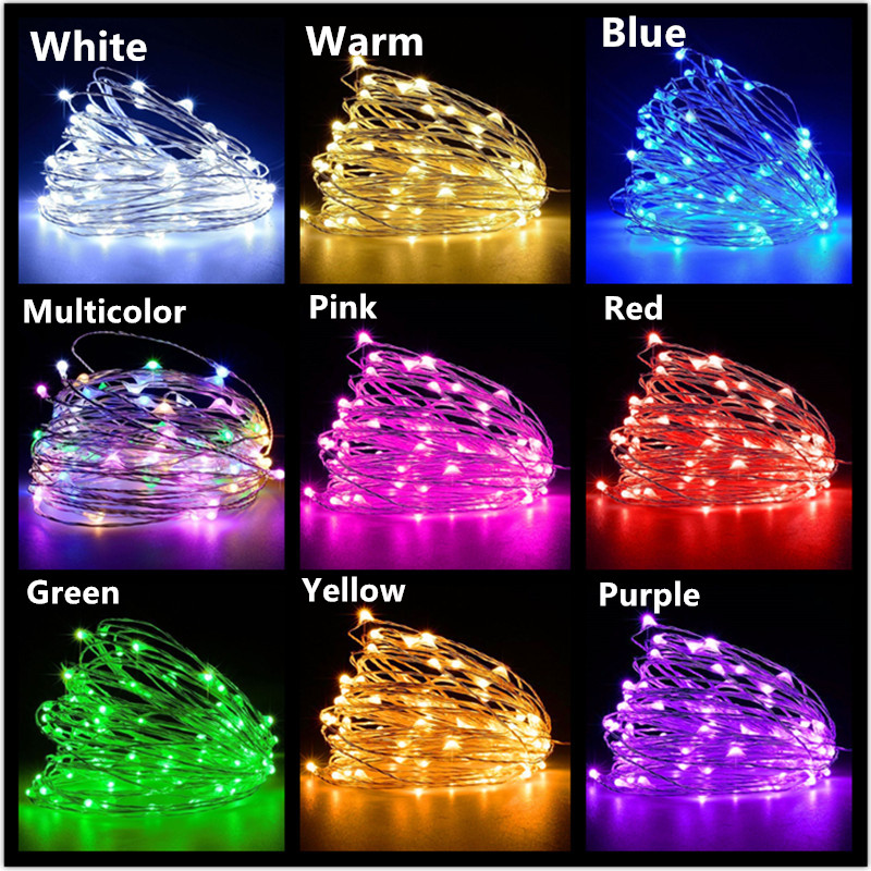 10M 5M 3M 2M Copper Wire LED T - đánh giá và giá Tinsel Garland Decoration