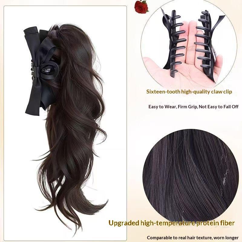 14inch Bow Tie Claw Ponytail W - đánh giá và giá Ribbon Bow Gift