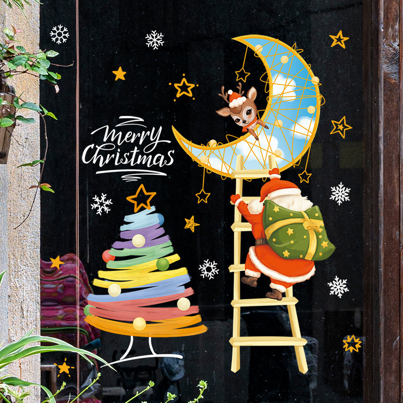 2026 Merry Christmas Window Gl - đánh giá và giá Snowflake Window Decal