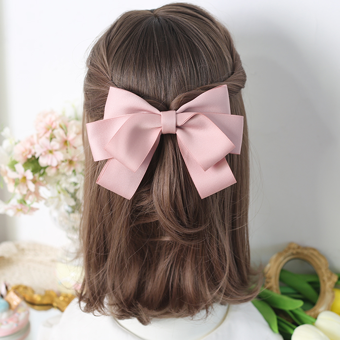 1 Hair clip for Girls Autumn w - đánh giá và giá Ribbon Bow Gift