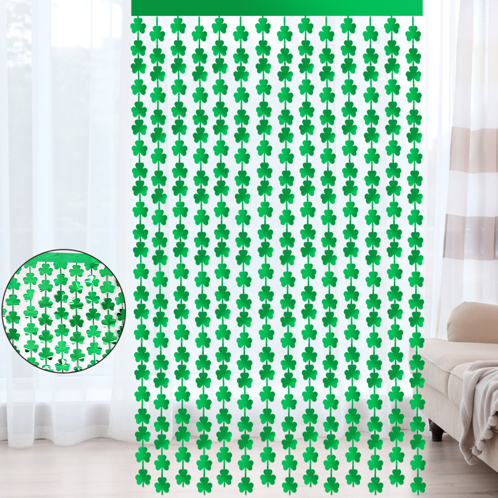 1*2M Mới Cỏ Ba Lá Kẹo Thơm Miệ - đánh giá và giá Tinsel Garland Decoration