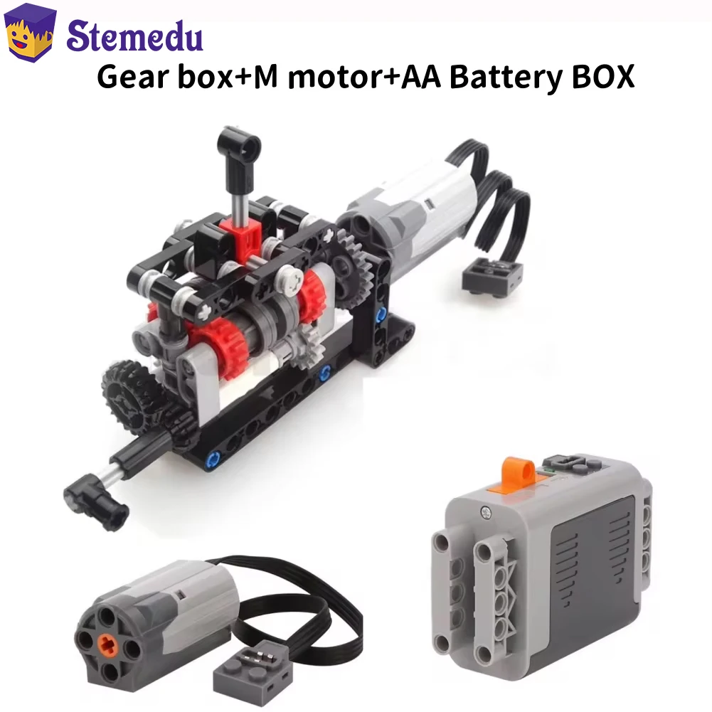 MOC High-tech 4 Speeds Gearbox - đánh giá và giá Lego Set Technic