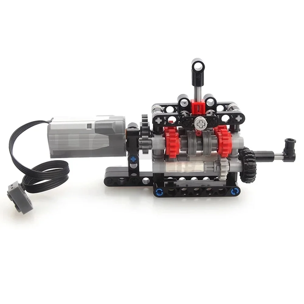 MOC High-tech 4 Speeds Gearbox - đánh giá và giá Lego Set Technic