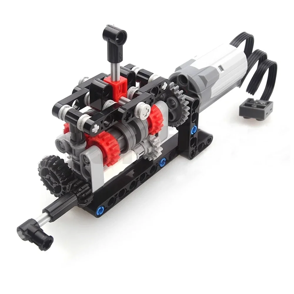 MOC High-tech 4 Speeds Gearbox - đánh giá và giá Lego Set Technic