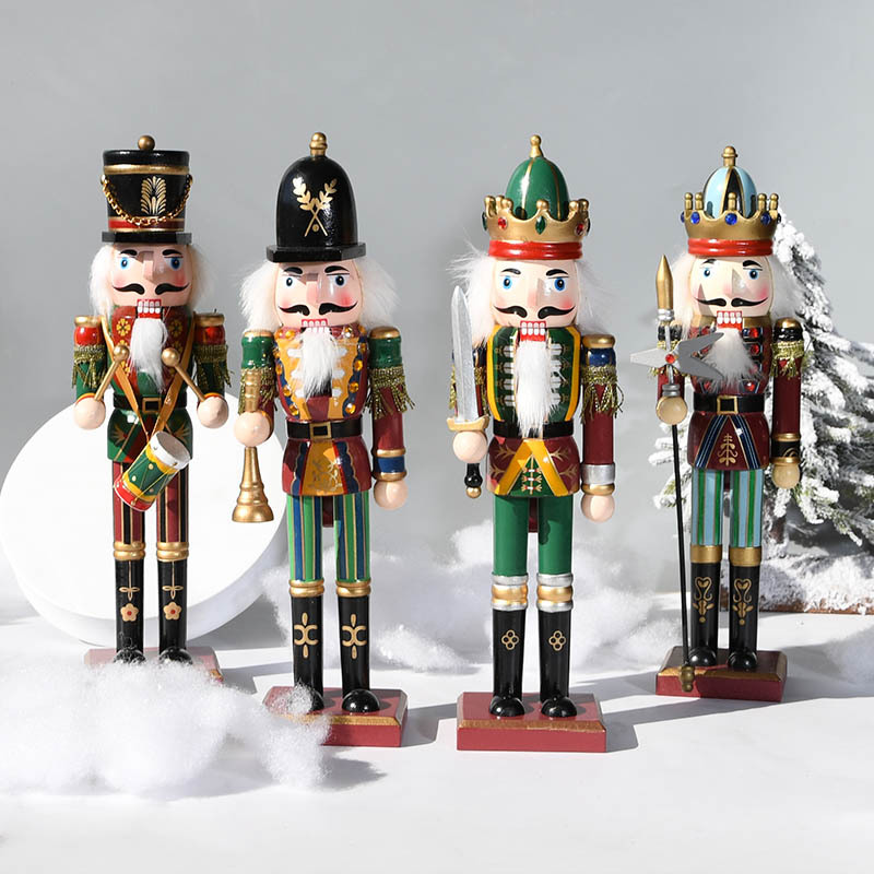 30CM Wooden Nutcracker Soldier - đánh giá và giá Nutcracker Figurine