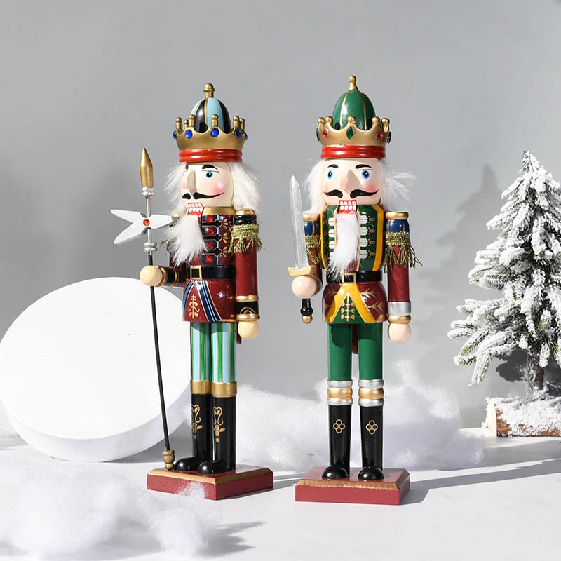 30CM Wooden Nutcracker Soldier - đánh giá và giá Nutcracker Figurine