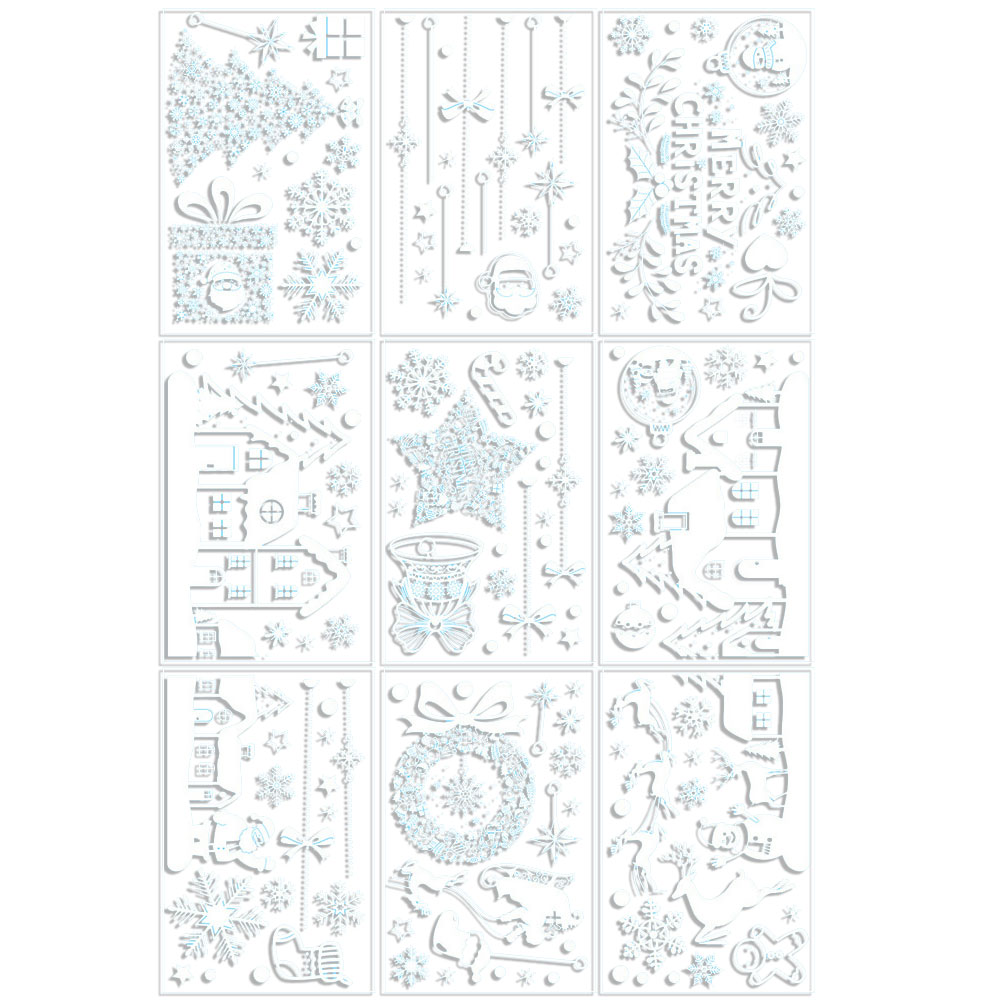 Large Christmas Window Decals  - đánh giá và giá Snowflake Window Decal