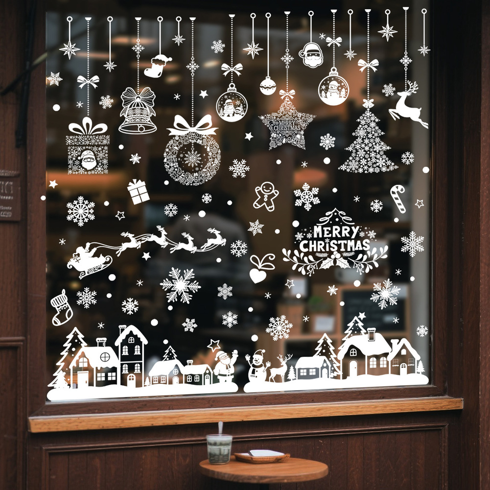 Large Christmas Window Decals  - đánh giá và giá Snowflake Window Decal