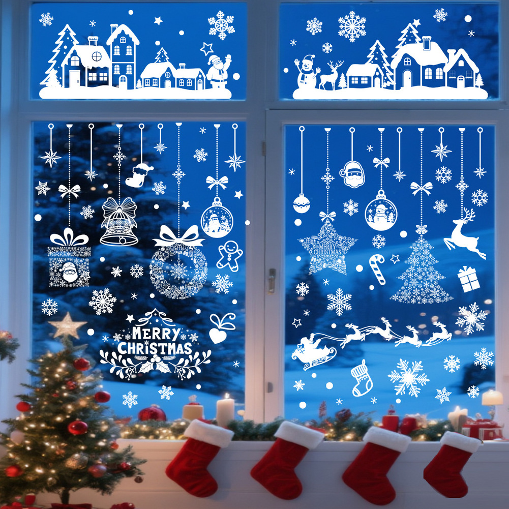 Large Christmas Window Decals  - đánh giá và giá Snowflake Window Decal