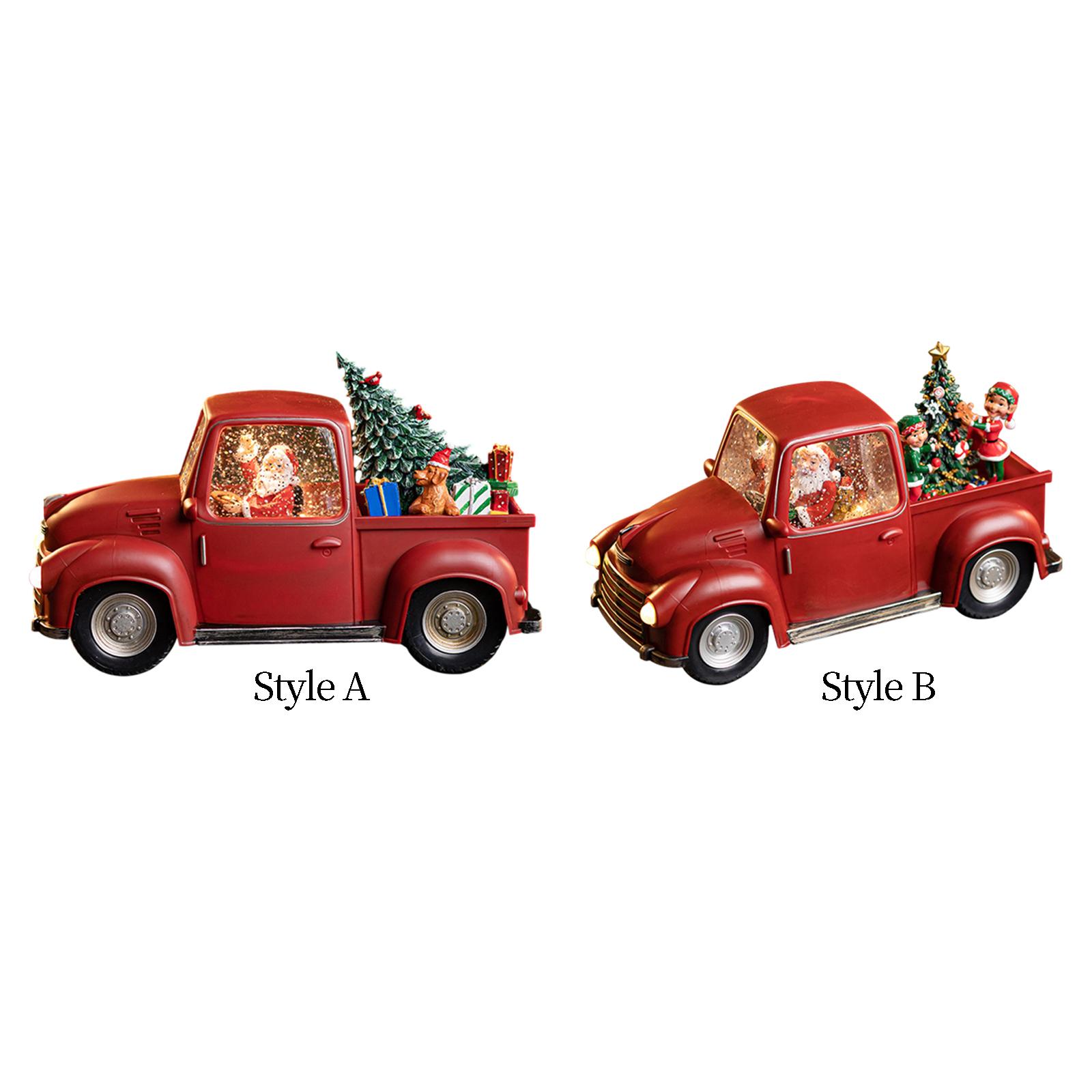 Lighted Truck Decor Light up U - đánh giá và giá Snow Globe Musical