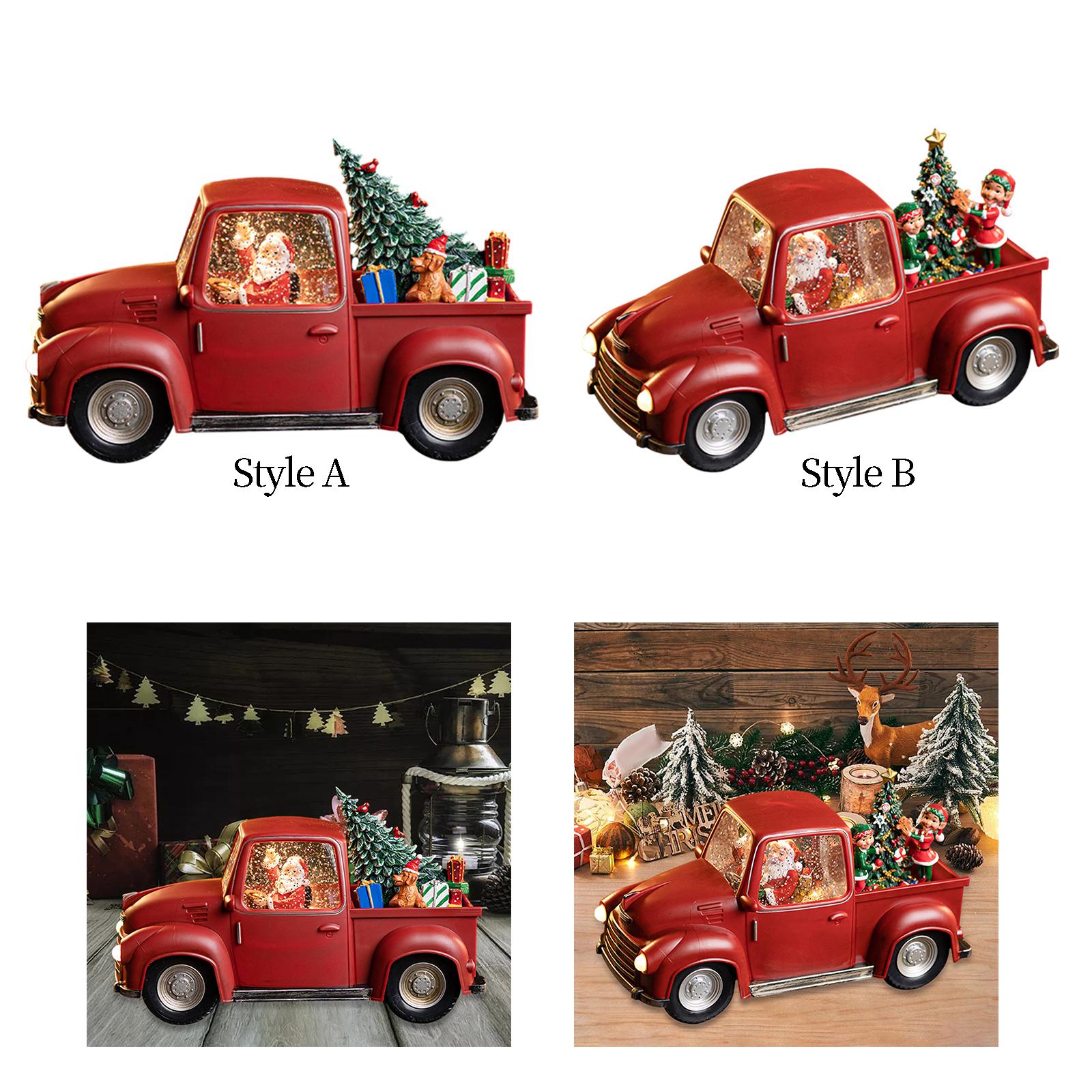 Lighted Truck Decor Light up U - đánh giá và giá Snow Globe Musical