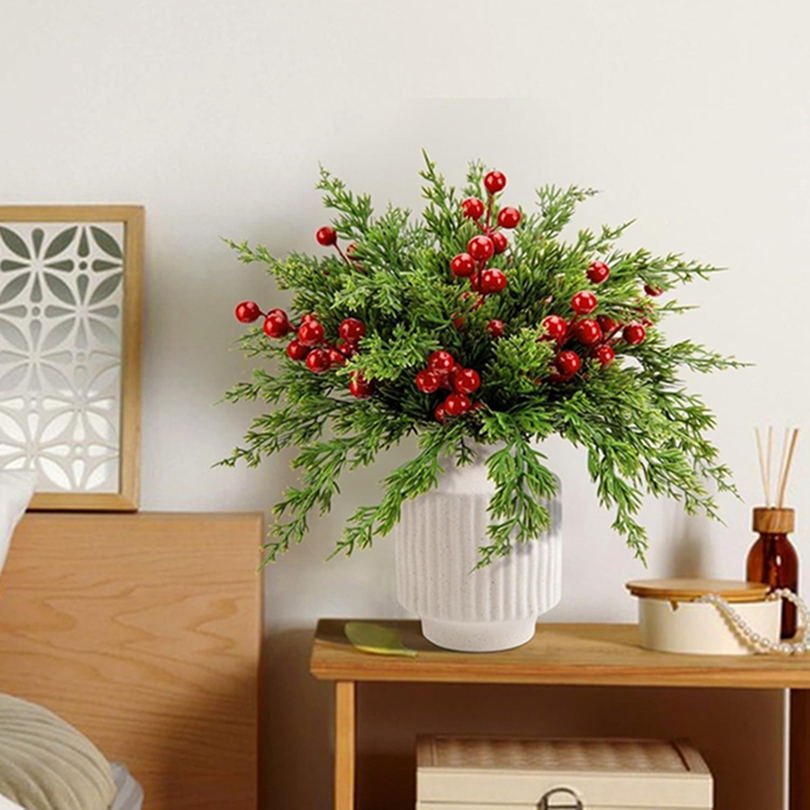 25/50Pcs Artificial Plant Cypr - đánh giá và giá Christmas Tree Artificial