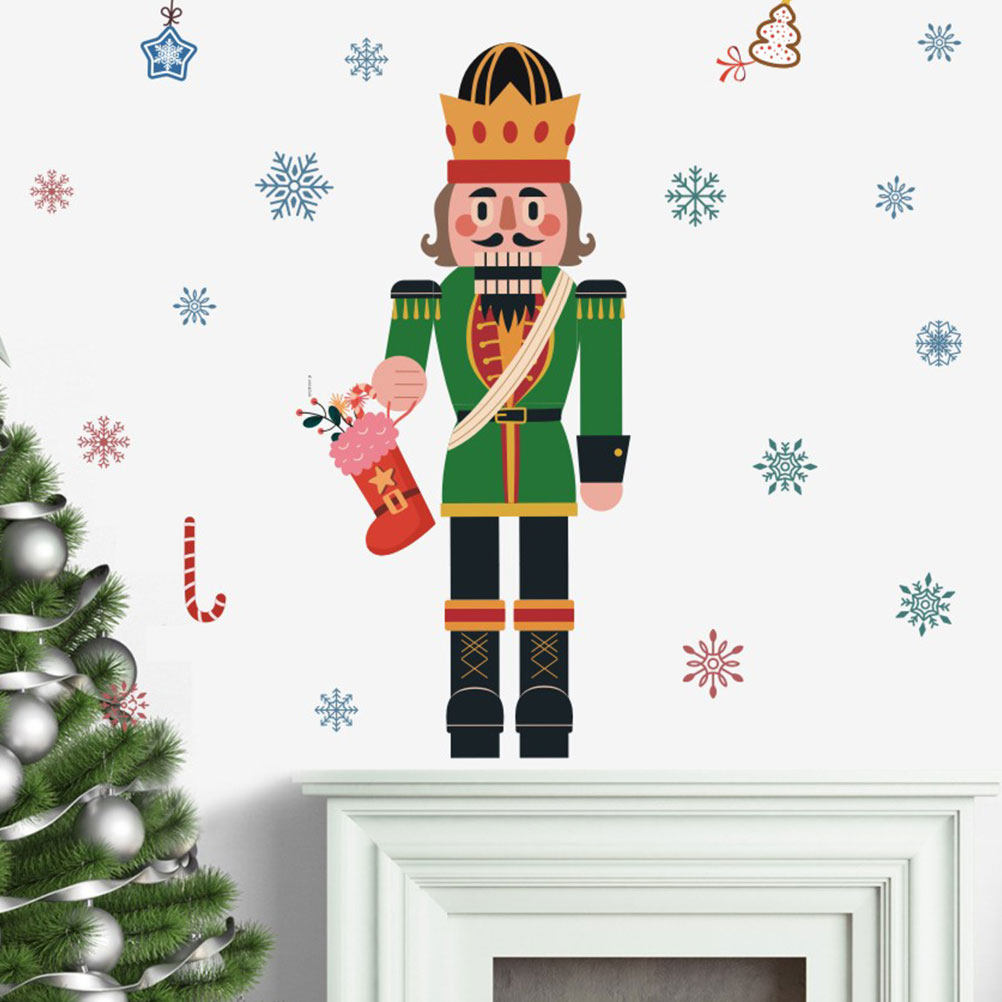 Christmas Nutcracker Snowflake - đánh giá và giá Snowflake Window Decal